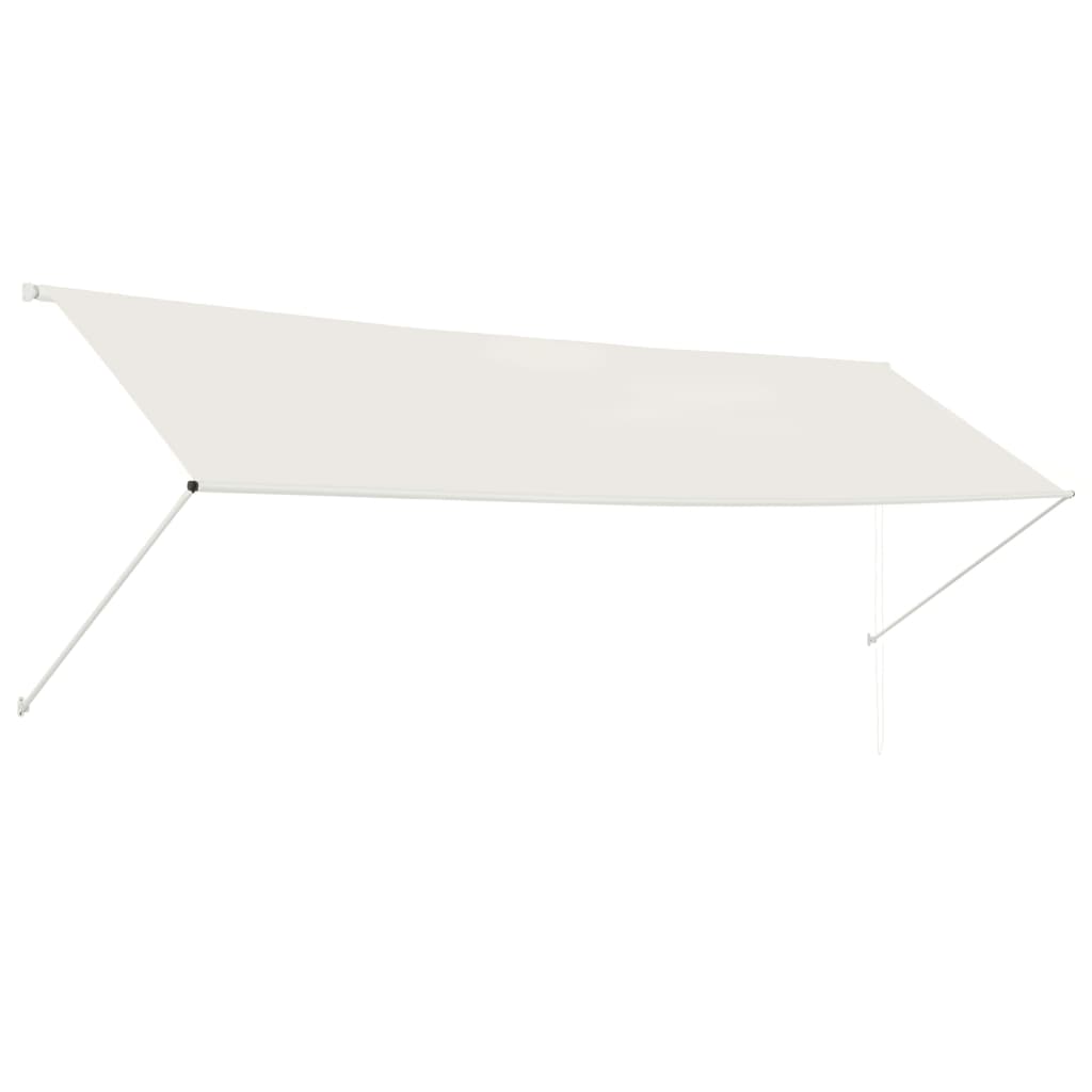 Retractable Awning 157.5"x59.1" Cream S830