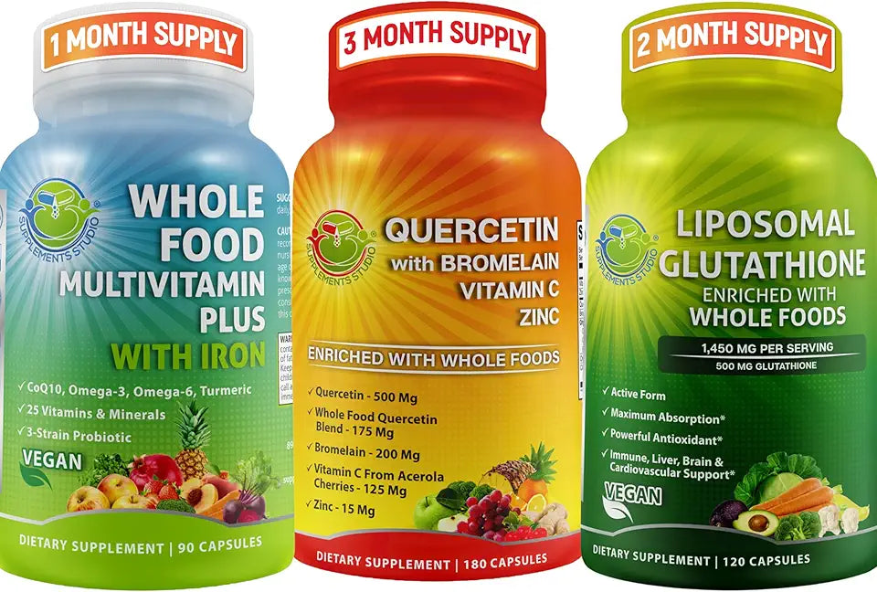 Quercetin with Bromelain Multivitamin Plus 500mg Capsules B263
