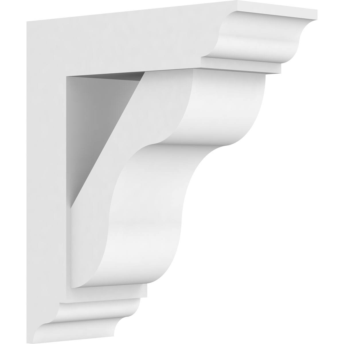 PVC Bracket with Traditional Ends F822255