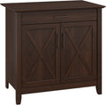 Secretary Desk with Keyboard Tray and Storage Cabinet B652985