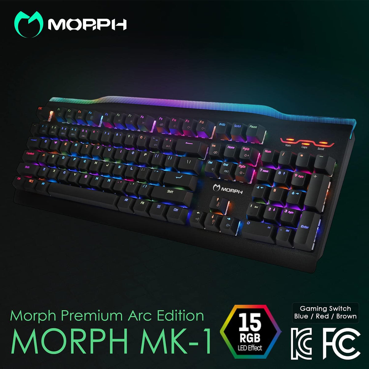 USB Wired RGB Mechanical Gaming Keyboard O1133