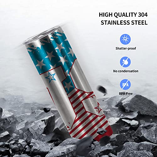 10 Pack 20oz Stainless Steel Vacuum Insulated Tumblers with Lid and Straw E687115