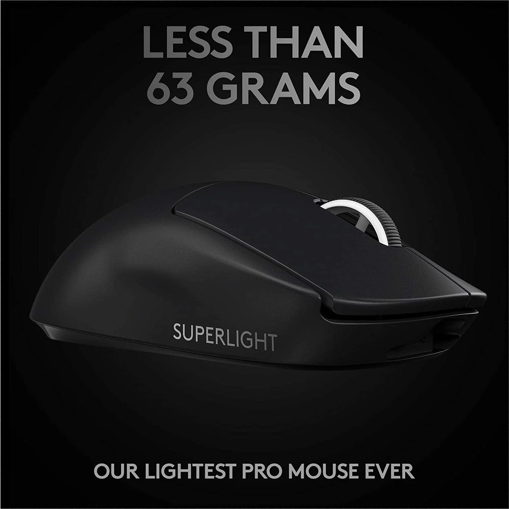 Wireless Gaming Mouse Ultra-Lightweight HERO 25K Sensor Black G1565