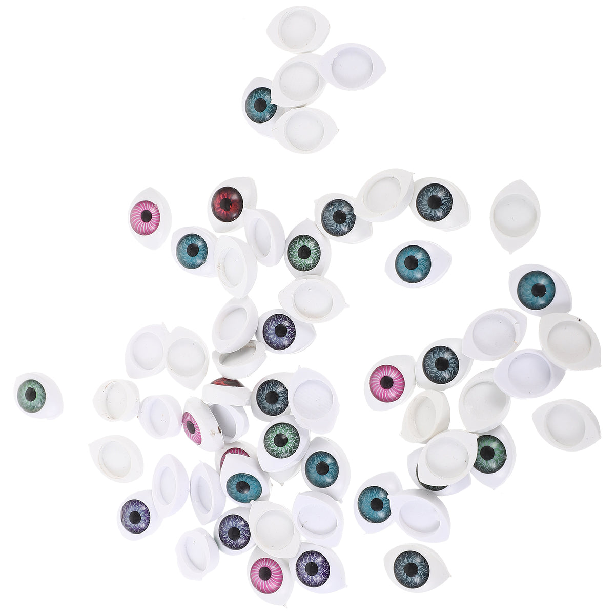 60Pcs Halloween Eyeballs Party Props Z41910