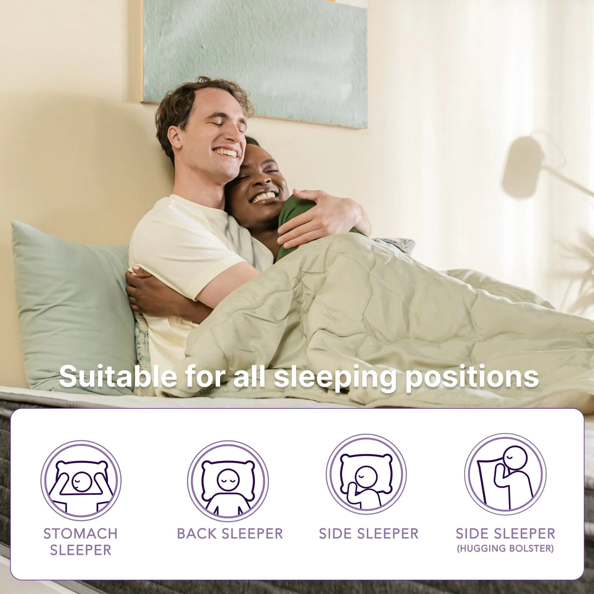Queen Size Hybrid Memory Foam Pocket Spring Mattress R9088