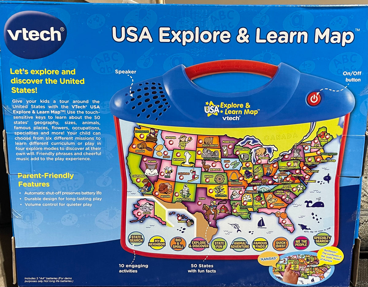 Interactive Map with Touch & Sound E6792