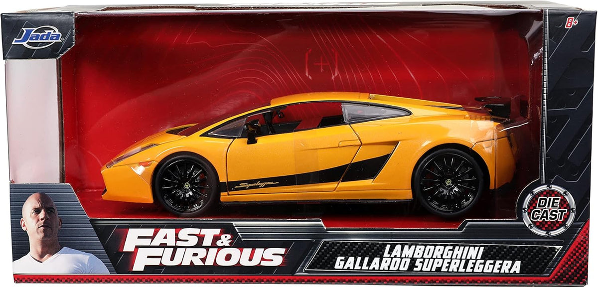 Yellow 1:24 Die-cast Car F6010