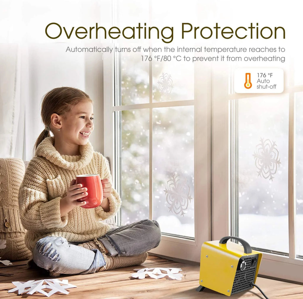 1500W Ceramic Portable Space Heater E2716