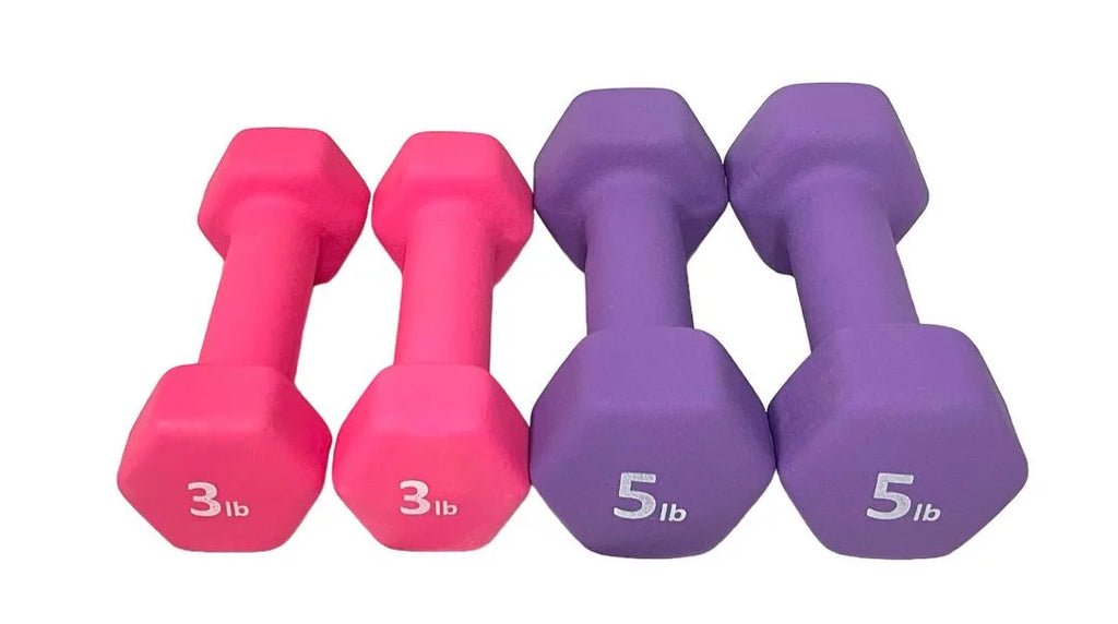 Neoprene 5 Lbs. Hex Dumbbells Set of 2 Z25341