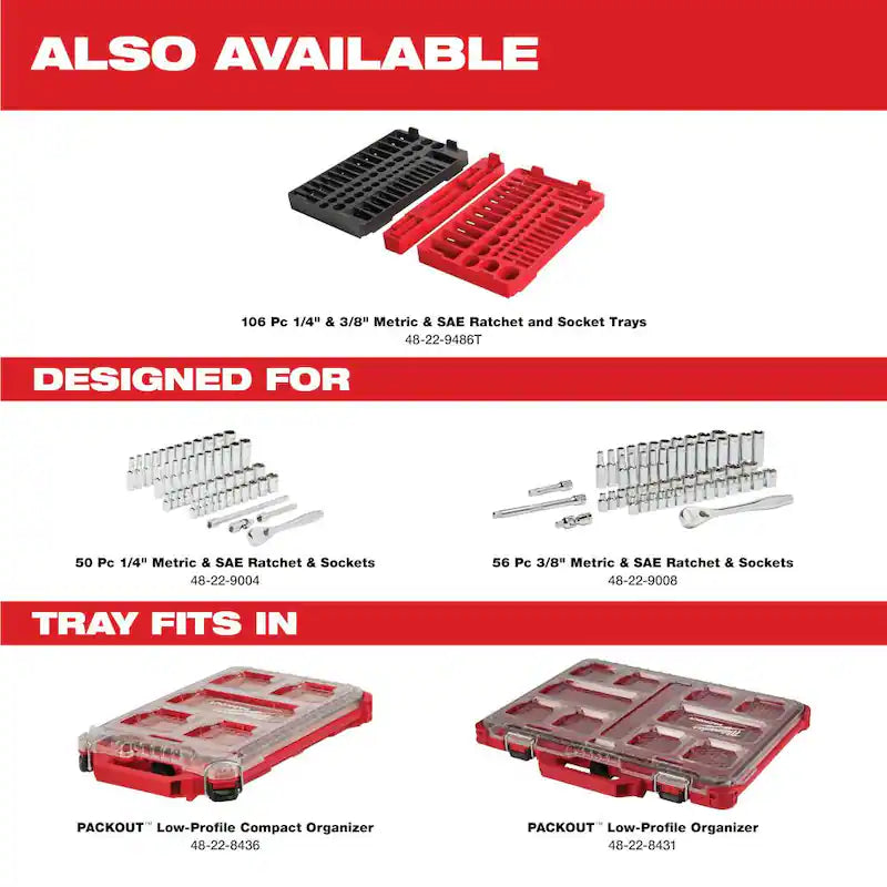 1/4 in. Drive SAE/Metric Ratchet and Socket Mechanics Tool Set (50-Piece) Z688
