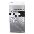 Silver Rectangular Table Cover Size 54x22 x 108x22 Case Pack 36 P54570