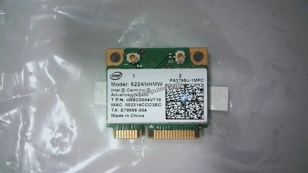 Intel 802.11(a/g/n) 13ch-PP 2x2 MOW-HMC W5631