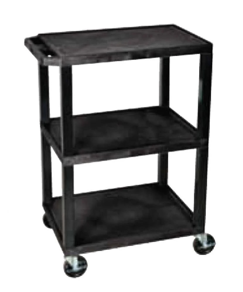 Black Shelf Utility Cart A408082