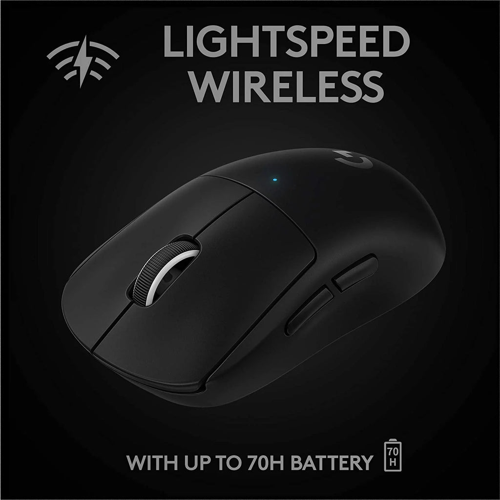 Wireless Gaming Mouse Ultra-Lightweight HERO 25K Sensor Black G1565