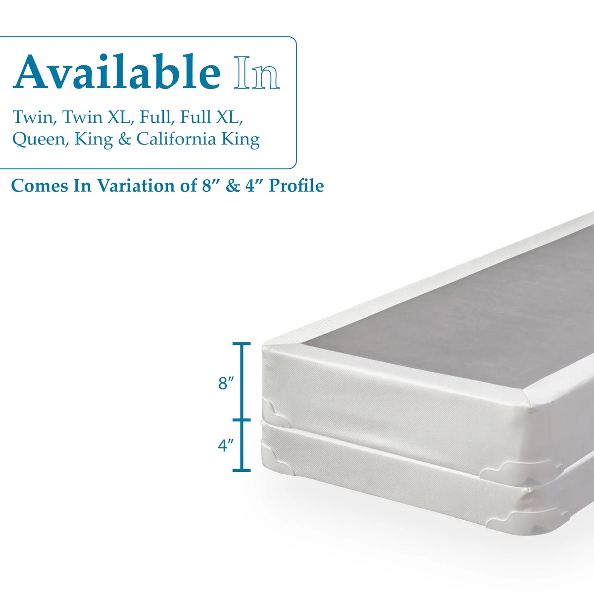 8” Split Fully Assembled Box Spring Z6795