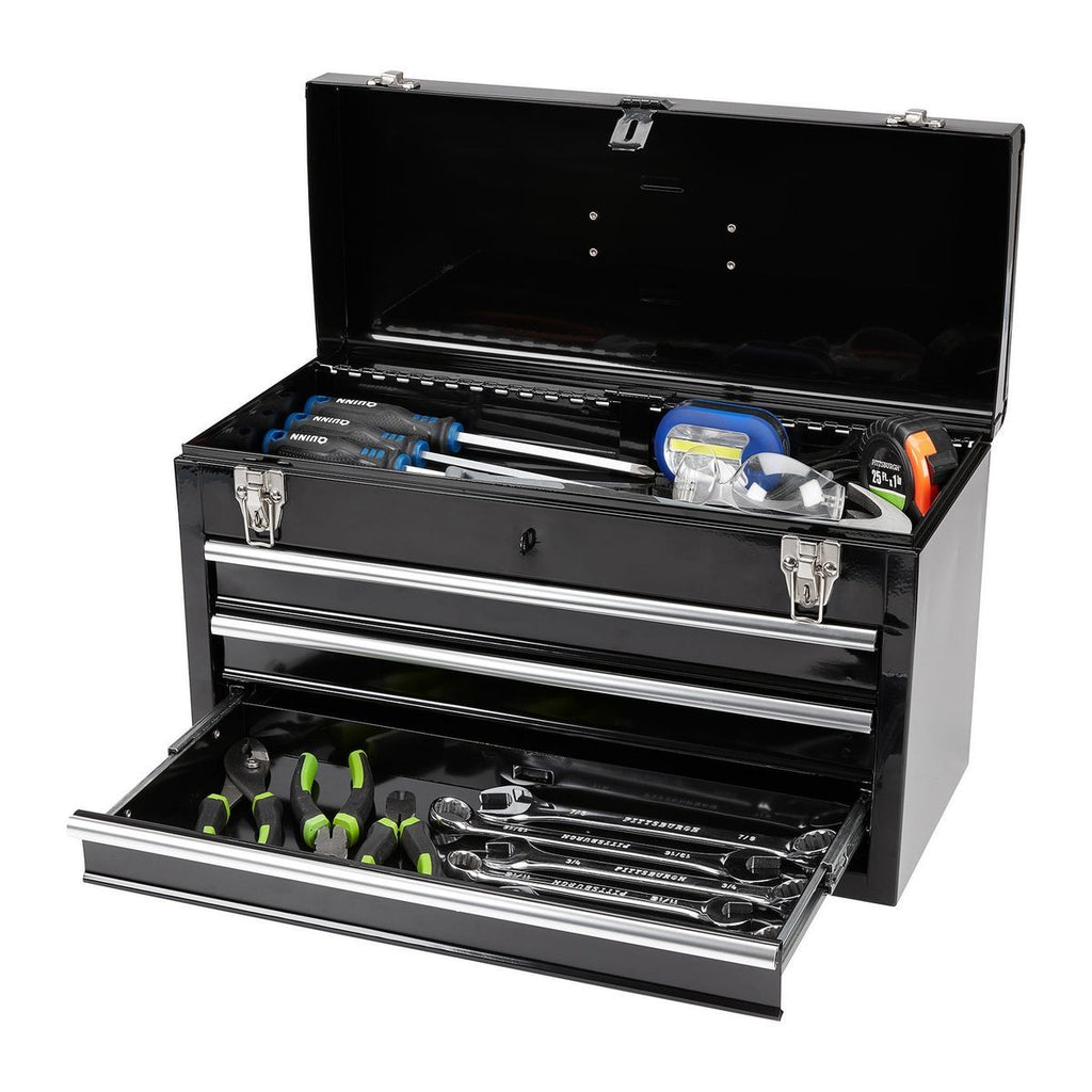 3-Drawer Steel Toolbox T338