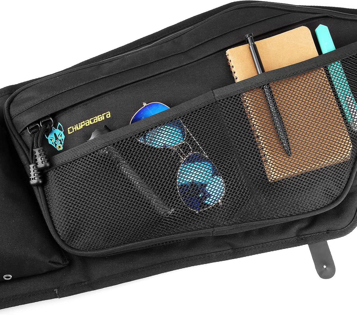 Front Left and Front Right Door Bags with Removable Knee Cushion V850