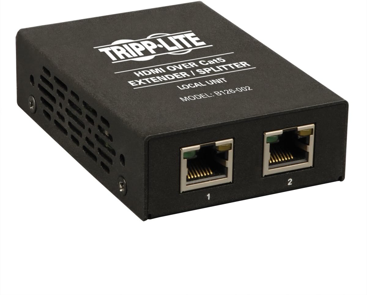 4x4 HDMI Over Cat5 / Cat6 Matrix Splitter Switch, Black Q233