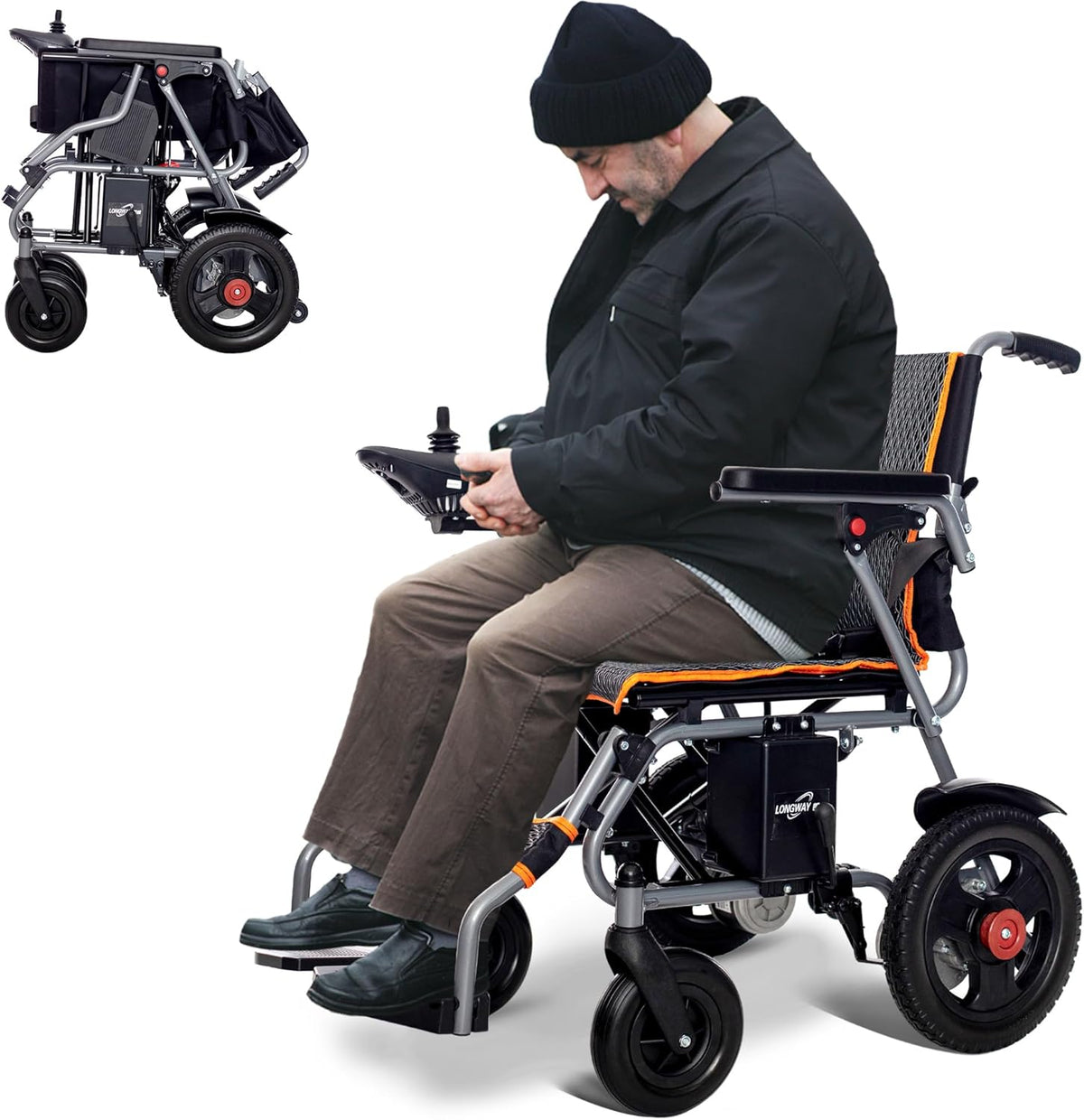 Portable Motorized Electric Wheelchair Z560774