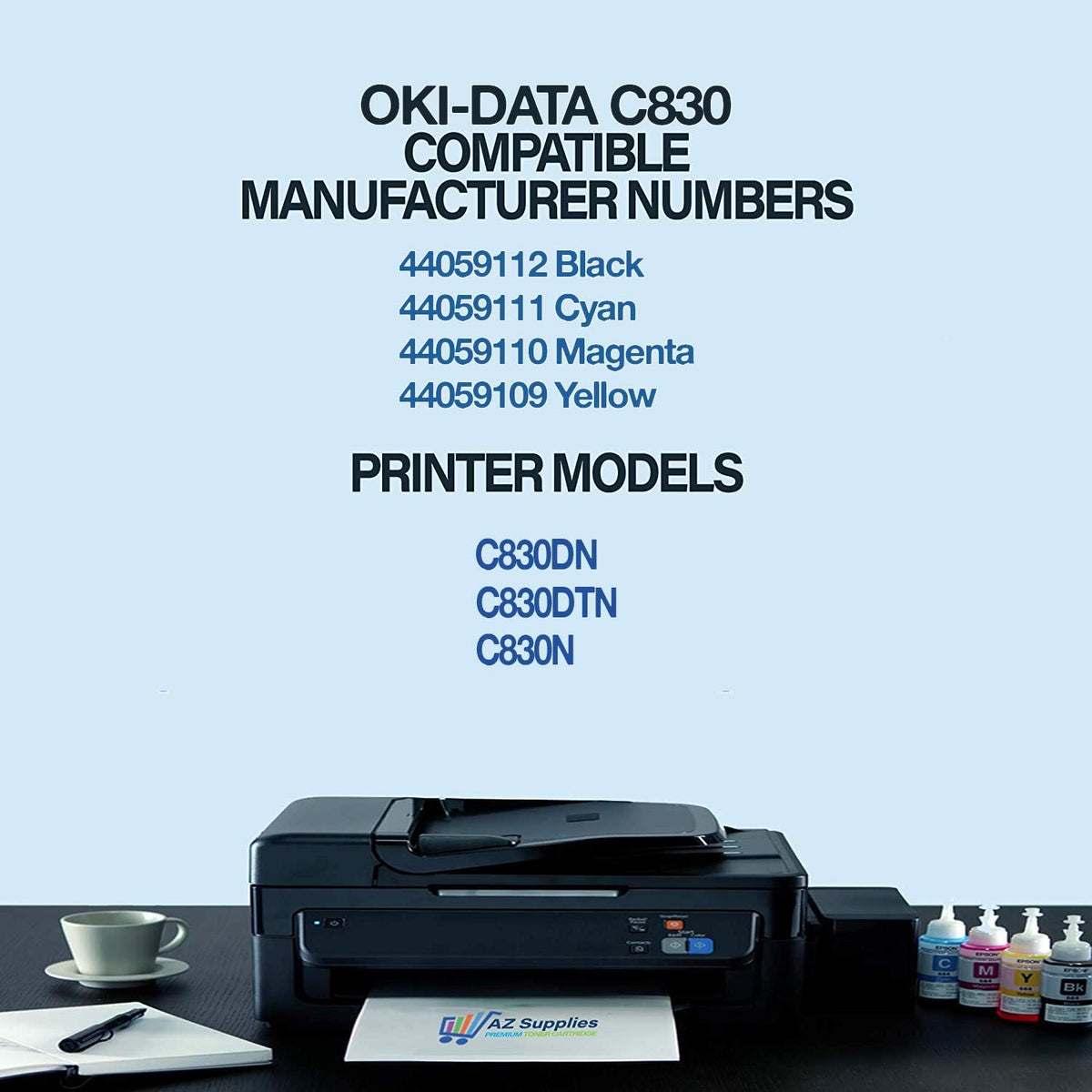 Compatible Toner Cartridge Replacement 4-Packs M403