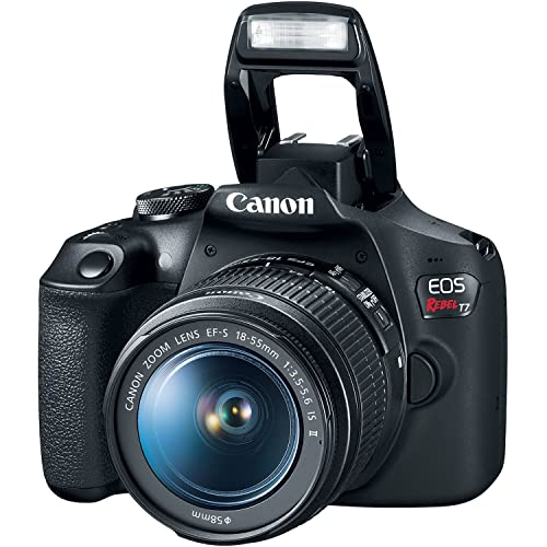 Canon EOS Rebel T7 DSLR Camera Bundle with 18-55mm Lens and 64GB Memory Cards C5465