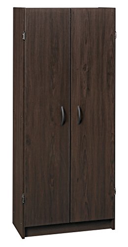 White 2 Door Pantry Cabinet with Adjustable Shelves R200806
