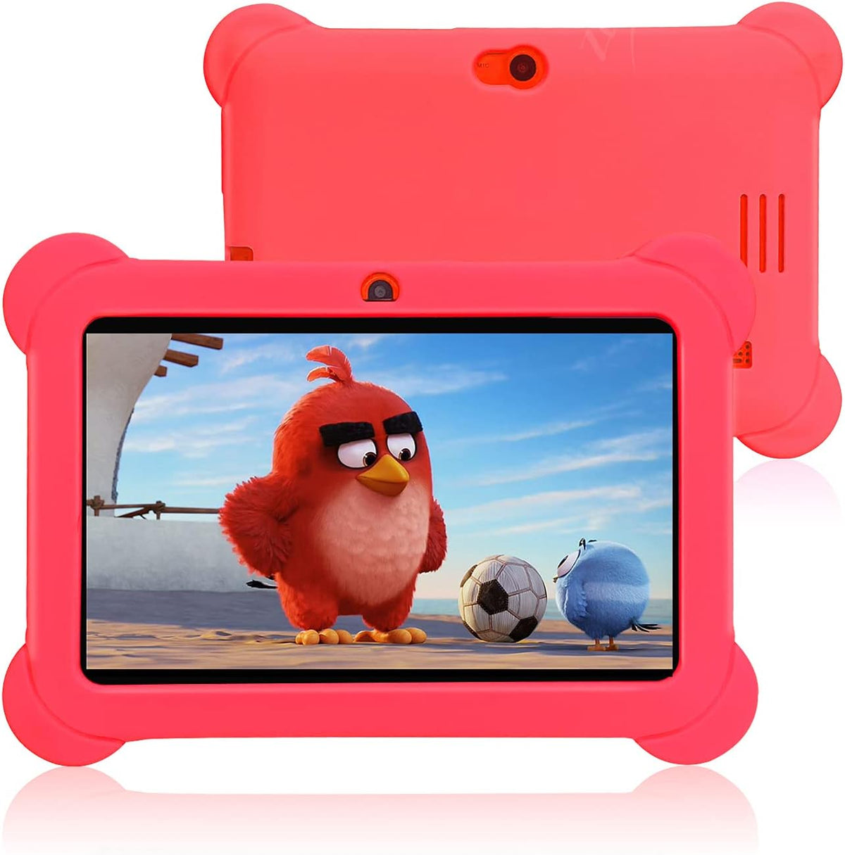 Pink Kids Android Tablet 16GB 1GB RAM Wi-Fi Bluetooth Pack of 2 N7784