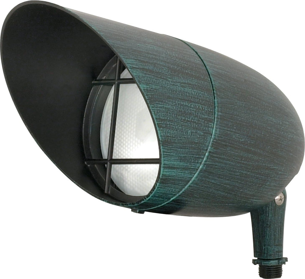 12.2-Inch LED Landscape Floodlight, 12W/120V, 3000K, Light Gray B860364