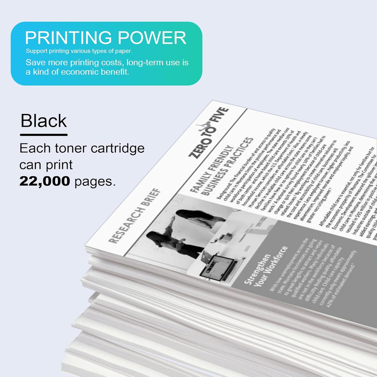 2 Pack Black Compatible Toner Cartridge Y288759