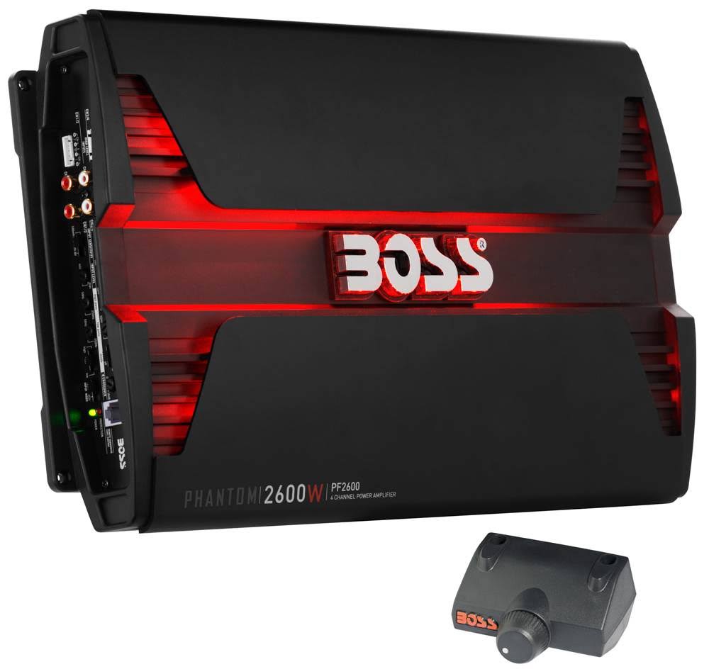 2600W 4 Channel Car Audio Amplifier with Remote (2 Pack) E8018