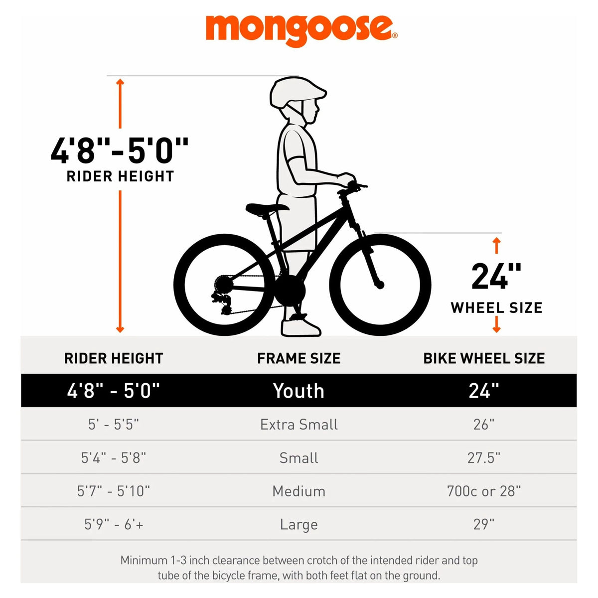 24-in. Unisex Mountain Bike, Black and Yellow, 21 Speeds M87892