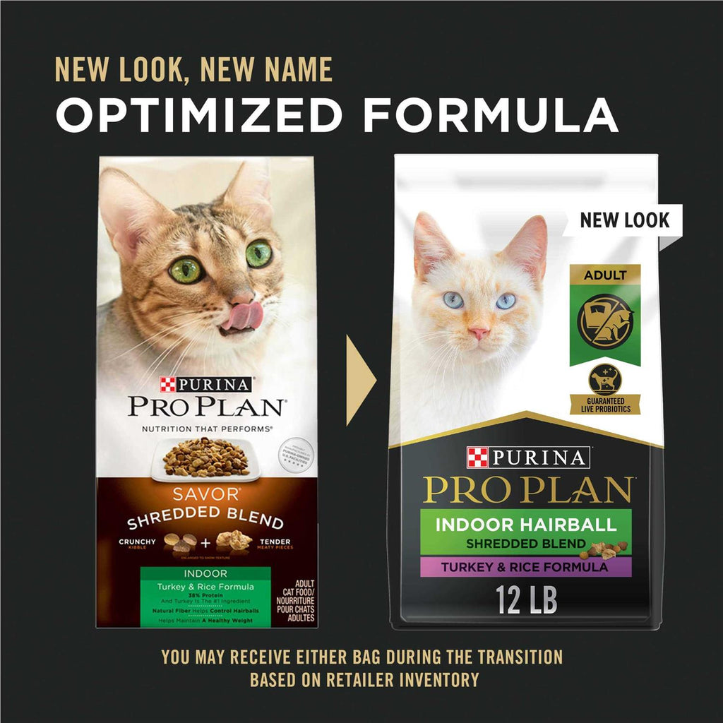 Indoor Hairball Management Turkey & Rice Dry Cat Food E266154