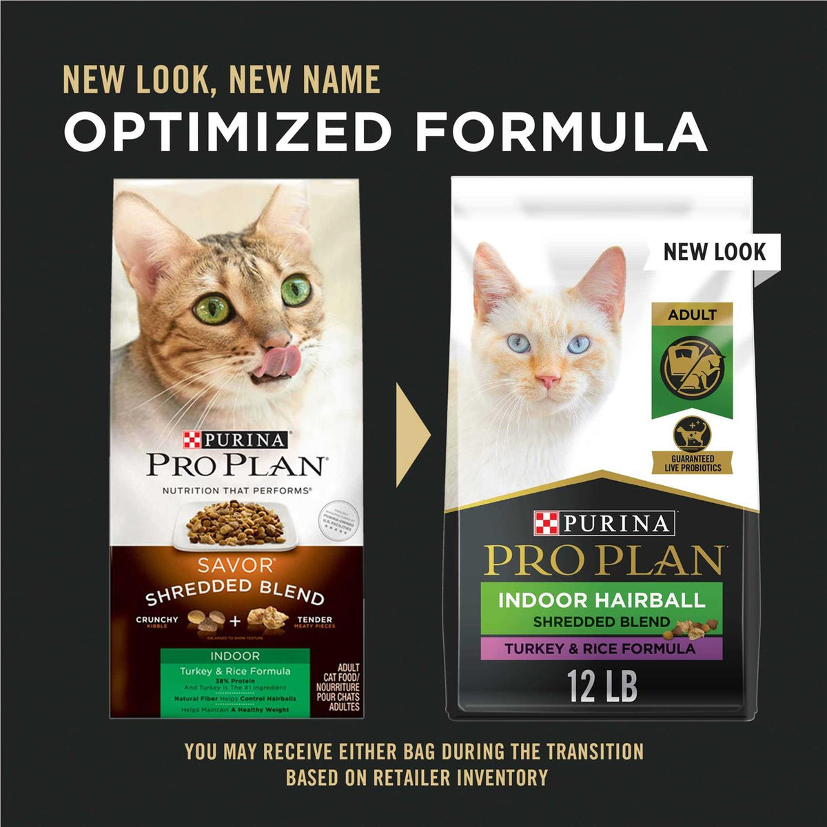 Indoor Hairball Management Turkey & Rice Dry Cat Food E266154