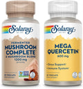 8 Mushroom Blend 600mg Quercetin with Bromelain Vitamin C 60ct C5442