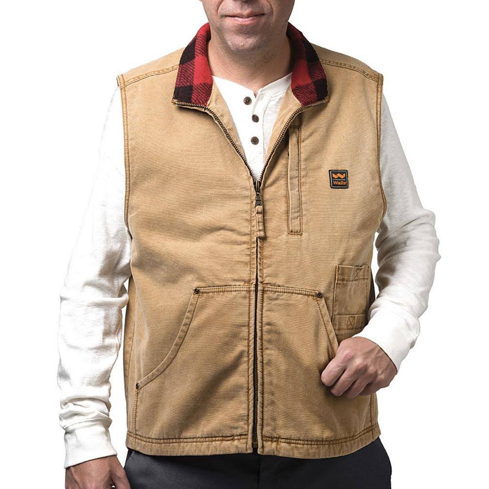 Vintage Pecan Duck Vest N8707