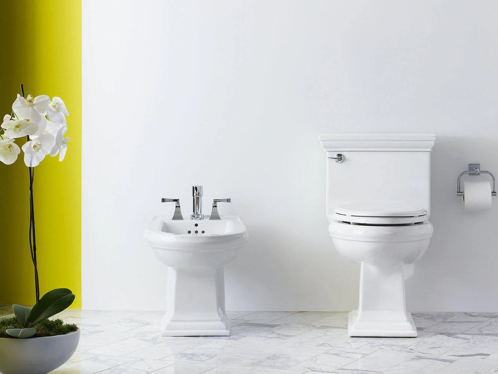 Ice Grey Vertical Spray Bidet F72873