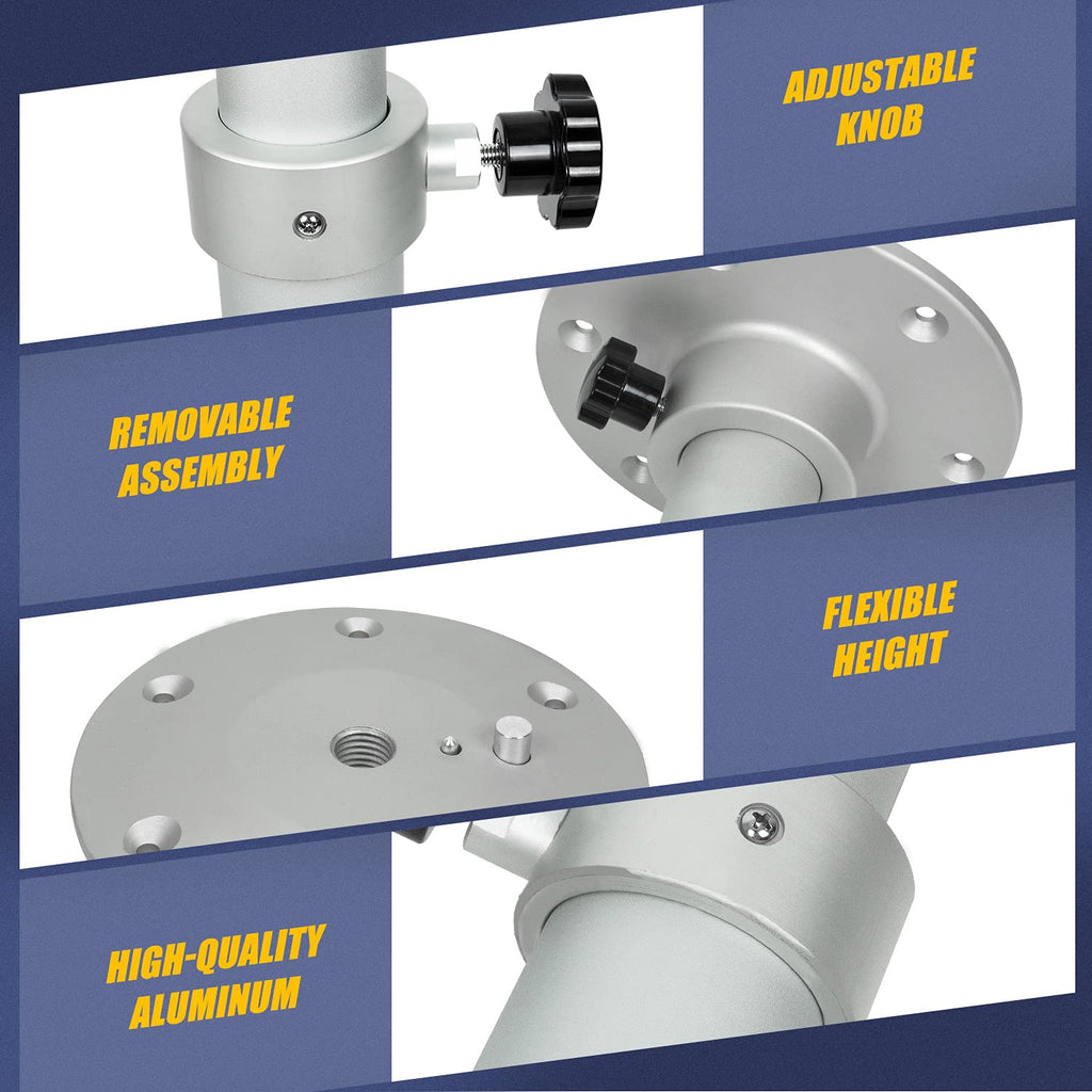 Adjustable Detachable Table Pedestal Stand Base Kit G3543