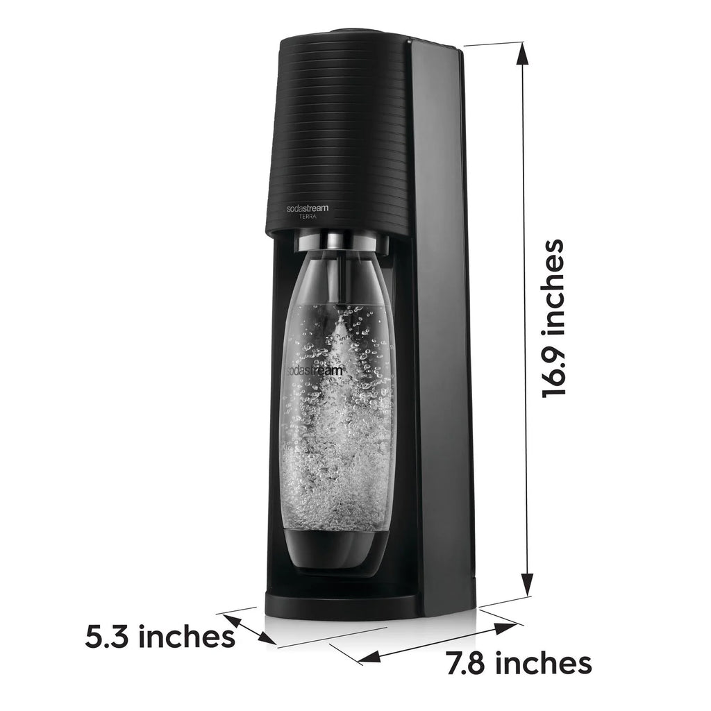 Black Sparkling Water Maker B9044