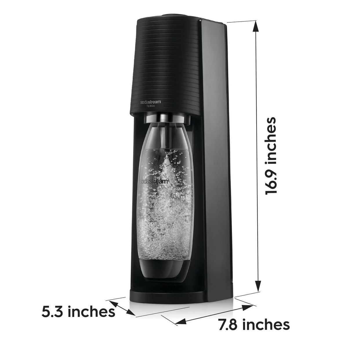 Black Sparkling Water Maker B9044