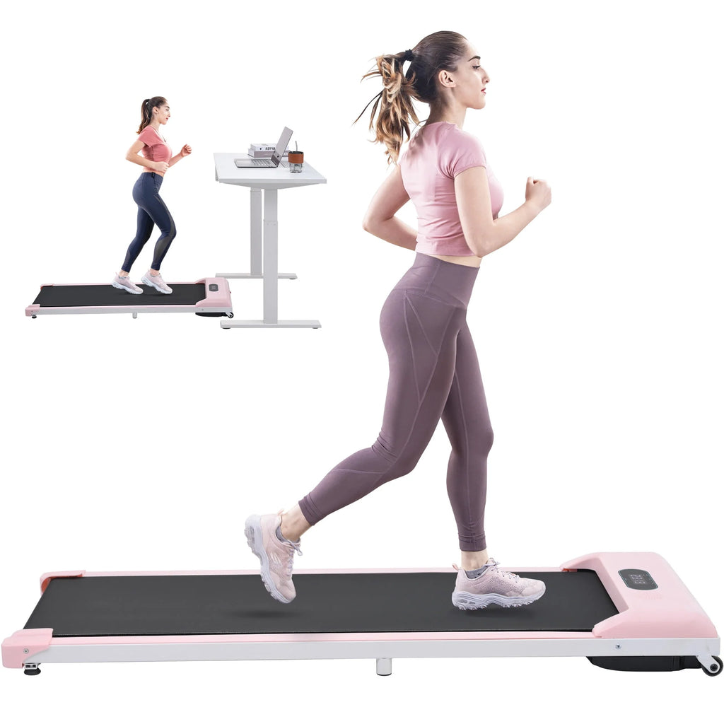 Portable Under Desk Walking Pad Treadmill with LED Display I24273