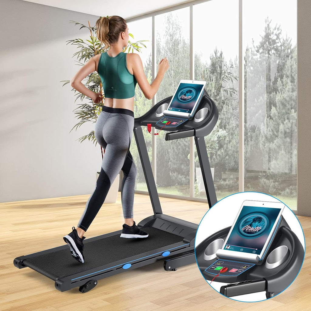 Foldable Treadmill with LCD Display Q581