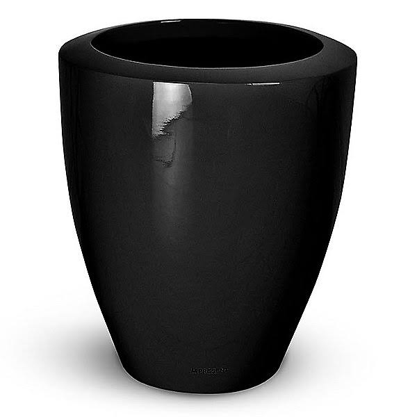 Black Matte Fiberglass Pot 19 in P217692