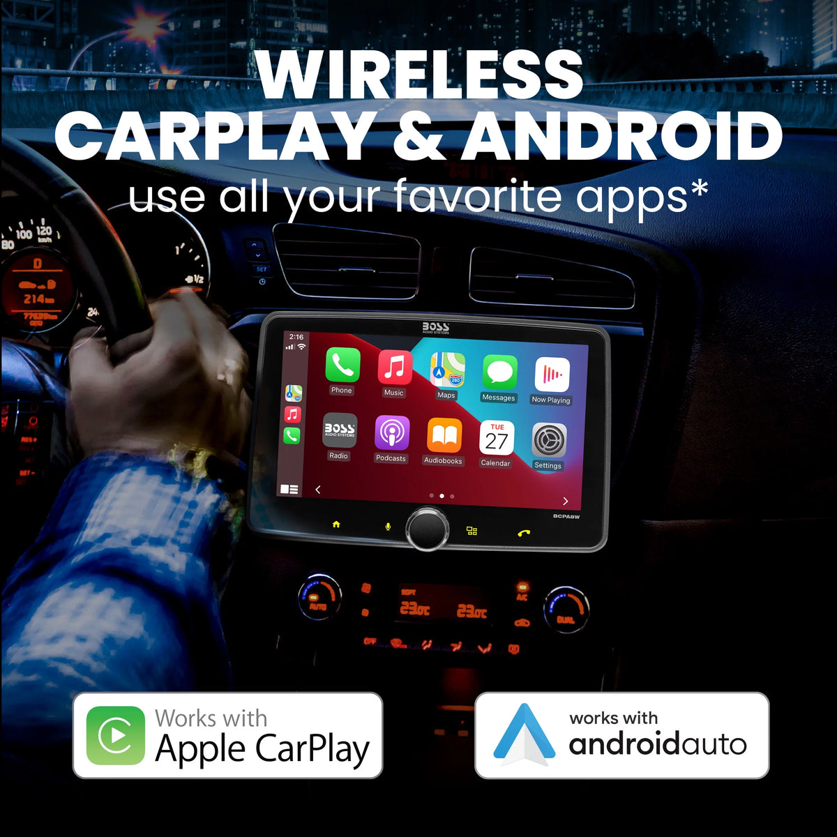 8” CarPlay Android Car Stereo D671