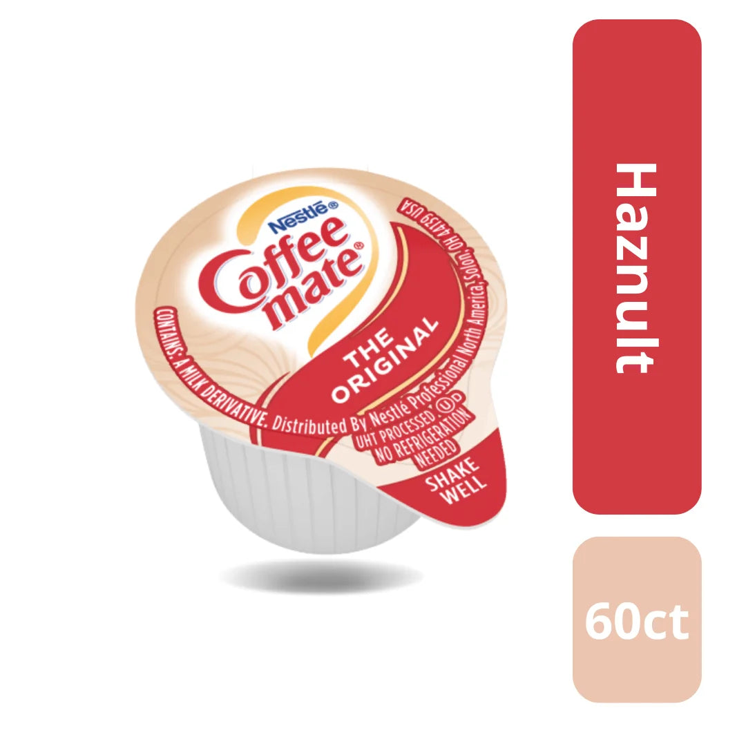 Coffee mate Liquid Creamer Singles Variety Pack, 3 Flavors x 60 ct, 180/Box J51267
