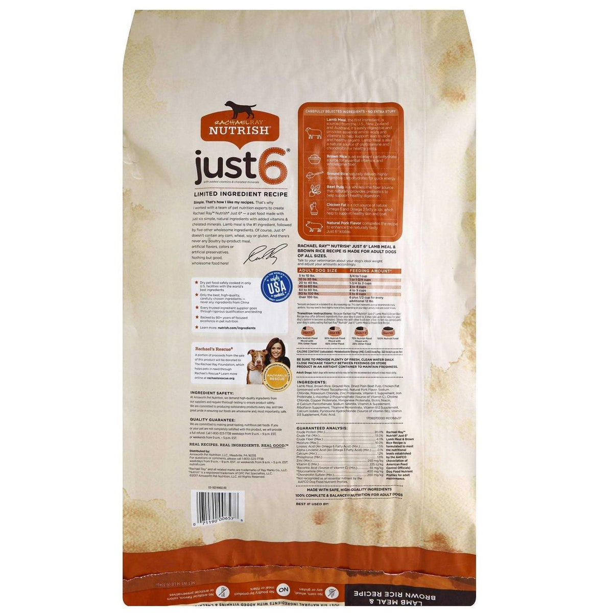 Lamb Meal & Brown Rice Recipe Dry Dog Food L179