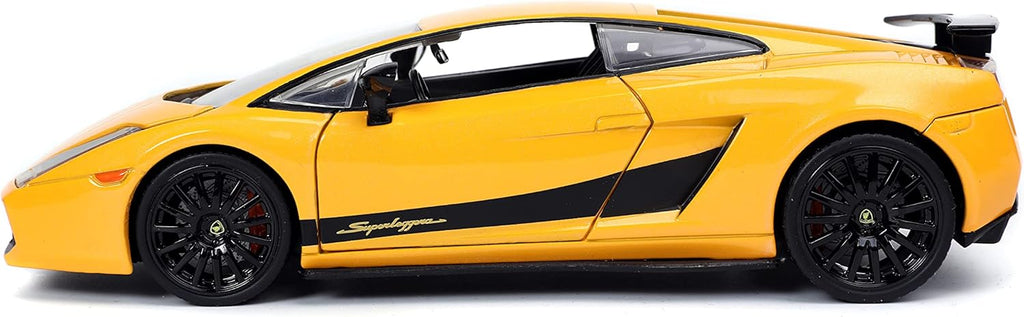 Yellow 1:24 Die-cast Car F6010