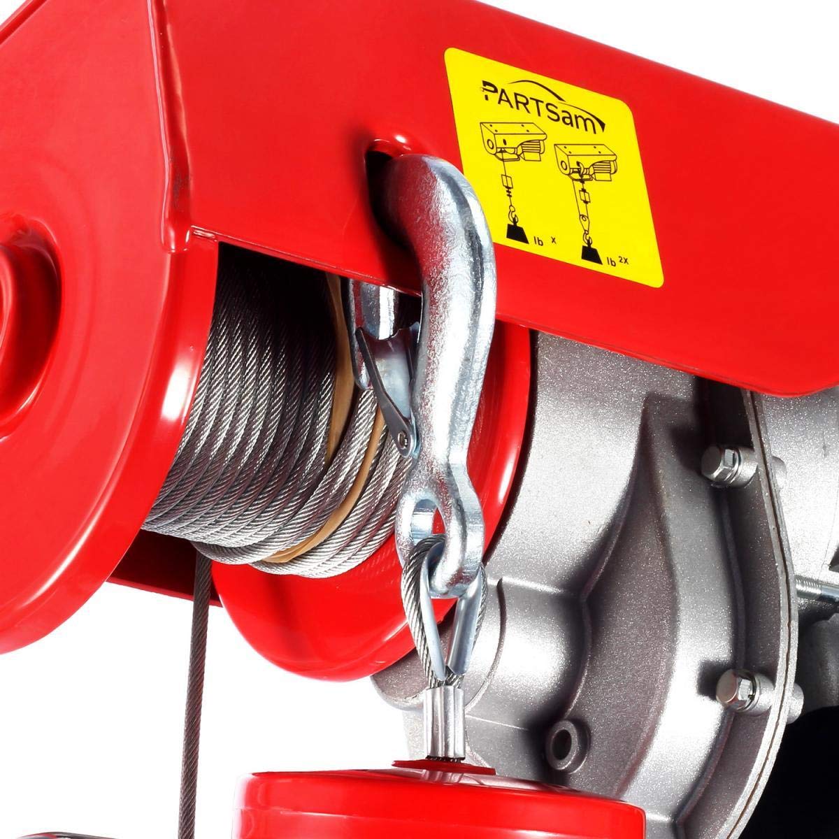 Electric Cable Hoist with Wireless Remote Control, 38ft Lift Height V798