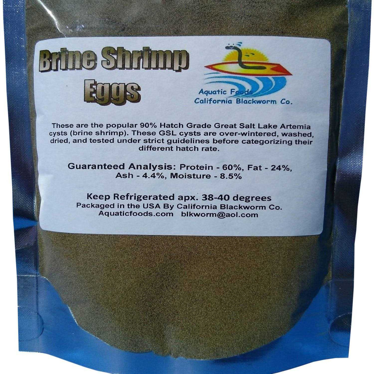 Brine Shrimp Eggs 90% Hatch Y67032