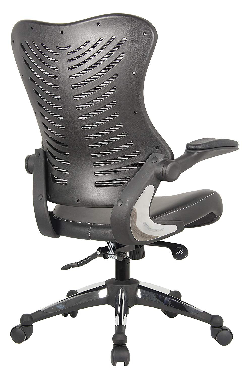 Black Fabric Stackable Guest Chair V473