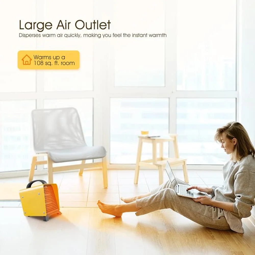 1500W Ceramic Portable Space Heater E2716